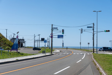 宗谷岬付近の風景
