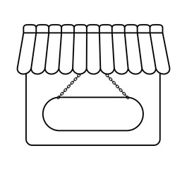 store facade isolated icon