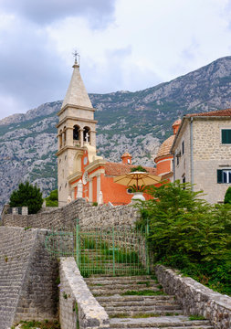 Montenegro, Bay of Kotor, Dobrota, church Sveti Mateja
