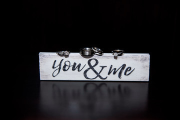 Bride and Groom's Wedding Rings