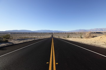 Road in Desert
