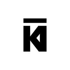 Ki logo letter design