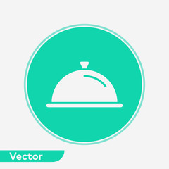 Tray vector icon sign symbol