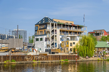 Holzmarkt - an urban village, a huge regeneration project and the alternative cultural complex in Berlin