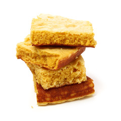 Chinese Cake on white background 
