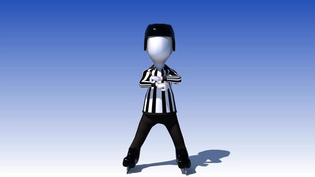 ice hockey referee signals part-2 of 2