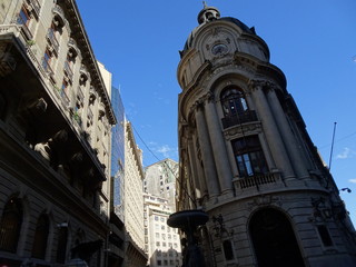 Beautiful New York street located in Santiago de Chile