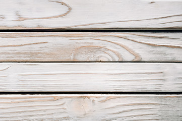 Vintage weathered shabby white painted wood texture as background.