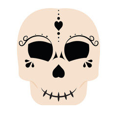 Cute skull mask