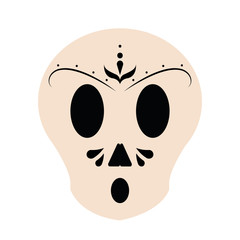 Cute skull mask