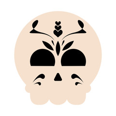 Cute skull mask