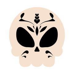 Cute skull mask