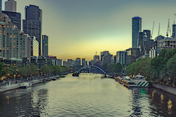 Obraz premium Twilight Yarra