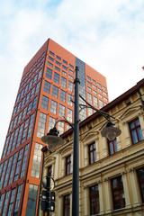 Fototapeta premium Modern office building Skyscraper and Style