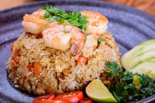Shrimp fried rice