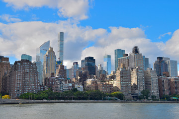 Fototapeta na wymiar Midtown Buildings of Manhattan, New York, USA
