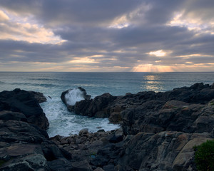 Fotografias na praia de castro de S&atilde;o Paio
