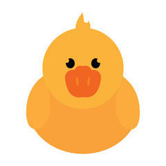 Abstract cute duck