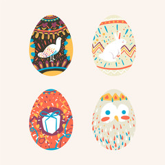 Easter egg designs collection