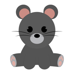 Abstract cute mouse