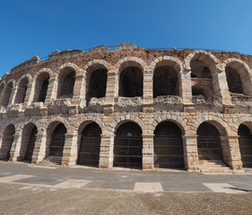 Naklejka premium Verona Arena roman amphitheatre