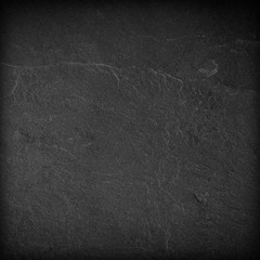 Dark grey black slate background or texture.