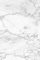 White marble texture background pattern with high resolution.