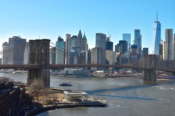 Fototapeta premium Brooklyn Bridge, New York, USA