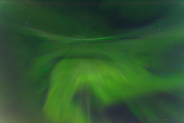 Fototapeta premium Northern lights in the sky, aurora.