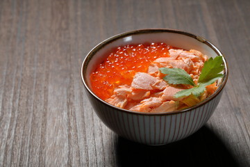 鮭いくら丼