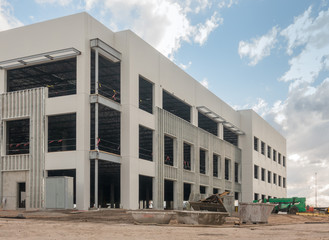 New office facility construction under development.