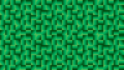 abstract background of squares of gray and dark green colors