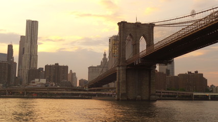 Fototapeta na wymiar New York Bridge