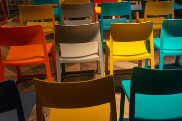 modern interior of a cafe
