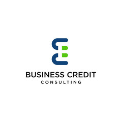 Three letter logo combination from letter  B, C, and C logo design concept