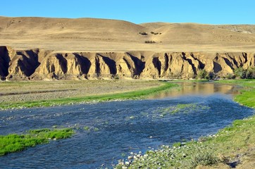 The Kura River in early autumn, Georgia © Aleksei