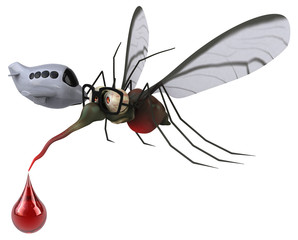 Mosquito - 3D Illustration