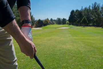 grip of a golf club