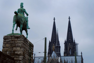 Fototapeta premium Cologne Cathedral, Cologne city, Germany