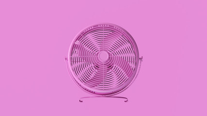 Pink Office Desk Cooling Desk Cooling fan