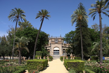 Fototapeta na wymiar Museum of popular arts and customs in Seville