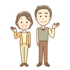 シニア　男女　紹介　全身