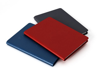 Passports isolated on white background. 3D illustration