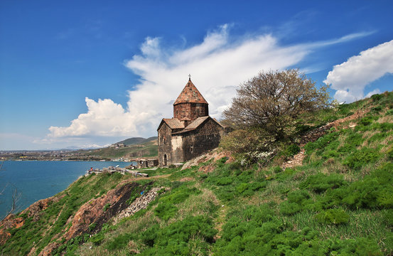 sevan lake Sevanavank monastery,  Armenia, Caucasus
