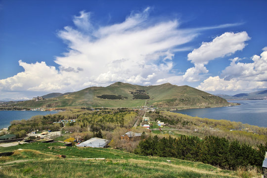 sevan lake Sevanavank monastery,  Armenia, Caucasus