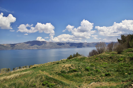 sevan lake Sevanavank monastery,  Armenia, Caucasus