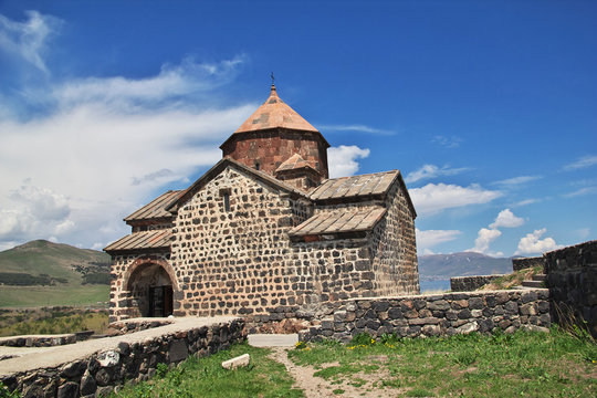 sevan lake Sevanavank monastery,  Armenia, Caucasus