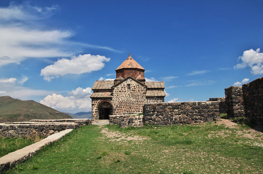 sevan lake Sevanavank monastery,  Armenia, Caucasus