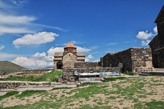 sevan lake Sevanavank monastery,  Armenia, Caucasus