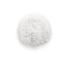 Soft carpet on white background